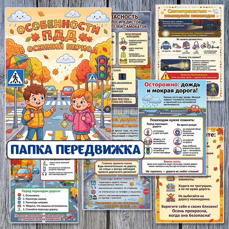 Особенности ПДД в осенний период