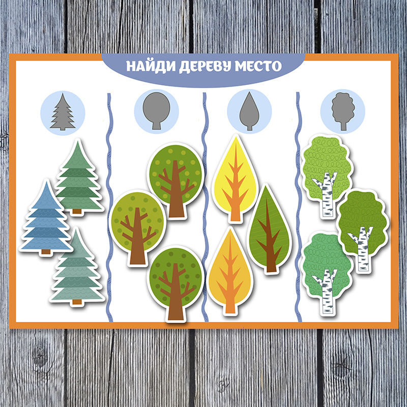 Найди дереву место